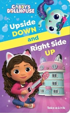 DreamWorks Gabby's Dollhouse: Upside Down and Right Side Up Take-A-Look Book - Pi Kids