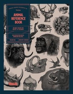 Animal Reference Book for Tattoo Artists, Illustrators and Designers - James, Kale