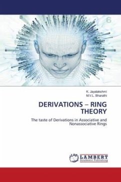 DERIVATIONS ¿ RING THEORY - Jayalakshmi, K.;Bharathi, M.V.L.