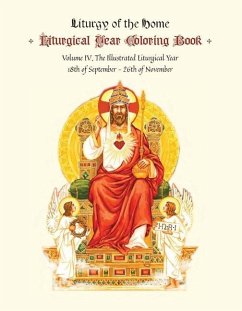 The Illustrated Liturgical Year Calendar Coloring Book - Harrison, Michaela