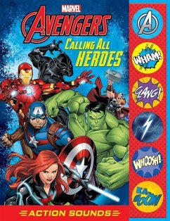 Marvel Avengers: Calling All Heroes Action Sounds Sound Book - Pi Kids