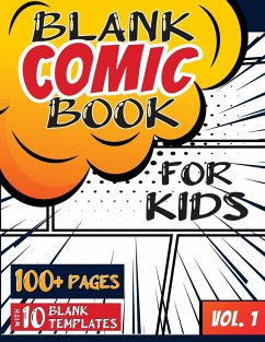 Blank Comic Book for Kids (Ages 4-8, 8-12) - Blank Classic
