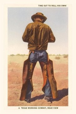 Vintage Journal Cowboy Rolling Cigarette