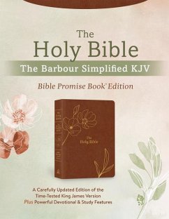 The Holy Bible: The Barbour Simplified KJV Bible Promise Book Edition [Chestnut Floral]: A Carefully Updated Edition of the Time-Tested King James Ver - Hudson, Christopher D.