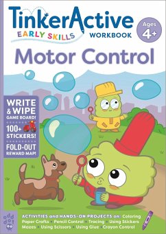 Cover Tinkeractive Early Skills Motor Control Workbook Ages 4+