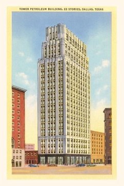 Vintage Journal Tower Petroleum Building, Dallas, Texas