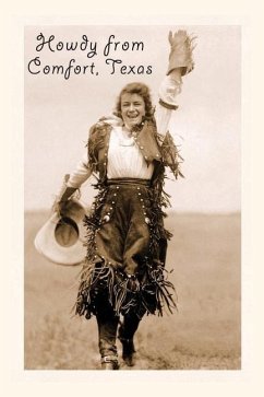 Vintage Journal Howdy from Comfort, Texas