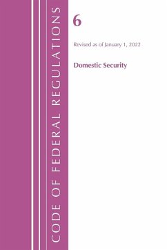 Cover Code of Federal Regulations, Title 06 Domestic Security, January 1, 2024