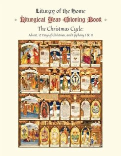 The Illustrated Liturgical Year Calendar Coloring Book - Harrison, Michaela