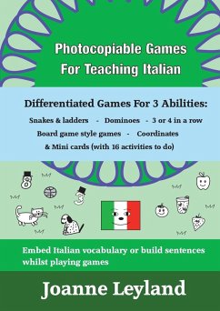 Photocopiable Games For Teaching Italian - Leyland, Joanne