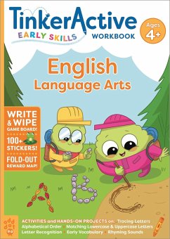 TinkerActive Early Skills English Language Arts Workbook Ages 4+ - Avino, Kate