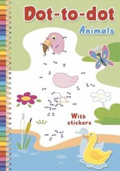 Dot-To-Dot Animals: With Stickers - Smunket, Isadora