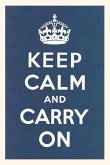 Vintage Journal Keep Calm and Carry On