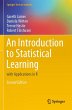 An Introduction to Statistical Learning - Bild 1