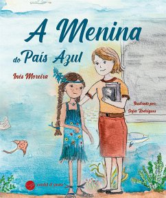 Cover A Menina do País Azul (fixed-layout eBook, ePUB)