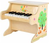 Small foot 10724 - Klavier Kleiner Fuchs, Kinder-Musikinstrument, Holz/Kunststoff, 33x25x29cm