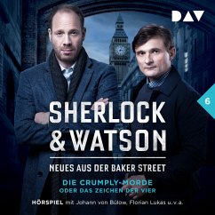 Sherlock & Watson – Neues aus der Baker Street: Die Crumply-Morde oder Das Zeichen der Vier (Fall 6) (MP3-Download) - Koppelmann, Viviane