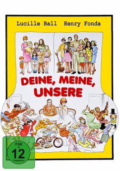 Deine, meine, unsere 1968, 1 DVD, 1 DVD-Video - Henry Fonda,Lucille Ball