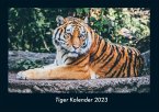 Tiger Kalender 2023 Fotokalender DIN A4