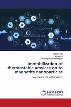 Immobilization of thermostable amylase on to magnetite nanoparticles