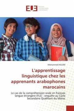 L'apprentissage linguistique chez les apprenants arabophones marocains - Aguidi, Mohammed