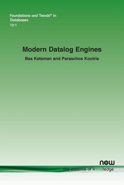 Modern Datalog Engines - Ketsman, Bas; Koutris, Paraschos