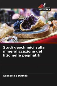 Studi geochimici sulla mineralizzazione del litio nelle pegmatiti - Sowunmi, Abimbola