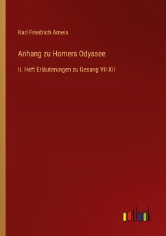 Anhang zu Homers Odyssee - Ameis, Karl Friedrich