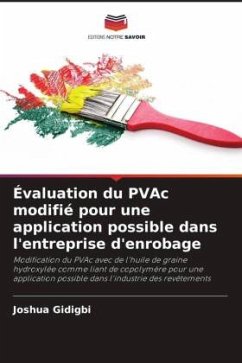 Évaluation du PVAc modifié pour une application possible dans l'entreprise d'enrobage - Gidigbi, Joshua