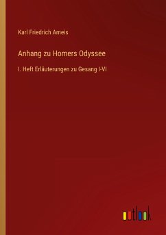 Anhang zu Homers Odyssee - Ameis, Karl Friedrich