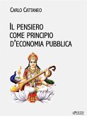 Il pensiero come principio d'economia pubblica (eBook, ePUB)