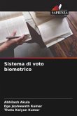 Sistema di voto biometrico