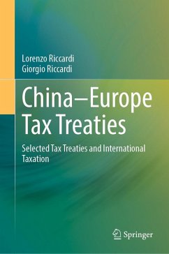 Cover China-Europe Tax Treaties (eBook, PDF)