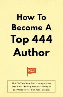 Cover How To Become A Top 444 Author (eBook, ePUB)