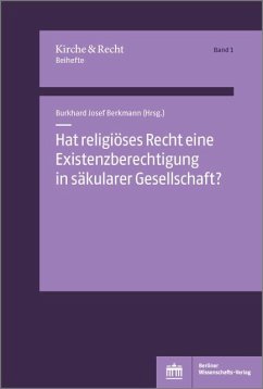 Hat religiöses Recht eine Existenzberechtigung in säkularer Gesellschaft? (eBook, PDF)