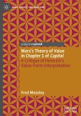 Marx¿s Theory of Value in Chapter 1 of Capital