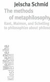 The methods of metaphilosophy