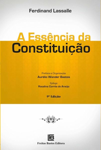 A Essência da Constituição (eBook, PDF)