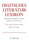 Namen, 2 Teile / Deutsches Literatur-Lexikon Register, Teil I