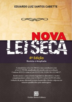 Nova Lei Seca (eBook, PDF) - Cabette, Eduardo