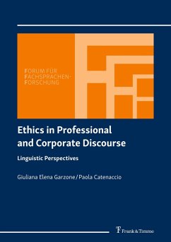 Ethics in Professional and Corporate Discourse - Garzone, Giuliana Elena;Catenaccio, Paola