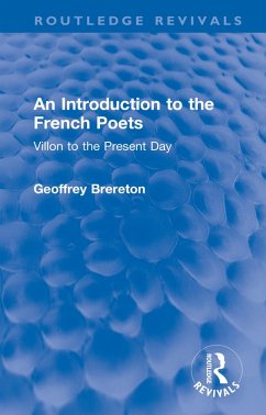Cover An Introduction to the French Poets (eBook, ePUB)