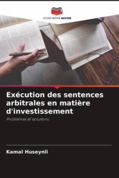 Exécution des sentences arbitrales en matière d'investissement - Huseynli, Kamal