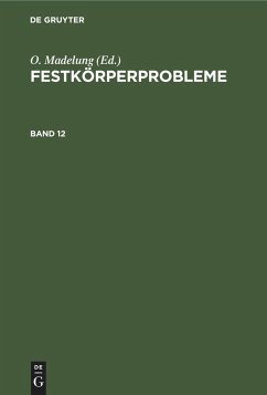 Festkörperprobleme. Band 12