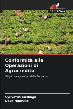 Conformità alle Operazioni di Agrocredito - Kashaga, Sylivatus;Ngaruko, Deus