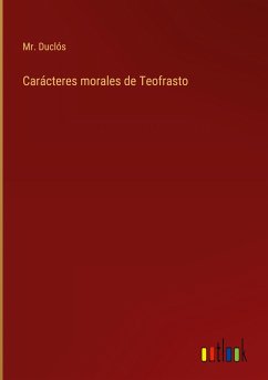 Carácteres morales de Teofrasto