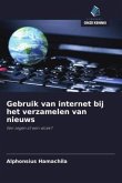 Gebruik van internet bij het verzamelen van nieuws