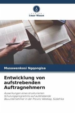 Entwicklung von aufstrebenden Auftragnehmern - Ngqongisa, Musawenkosi