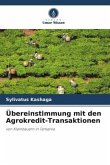 Übereinstimmung mit den Agrokredit-Transaktionen