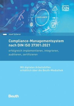 Compliance-Managementsystem nach DIN ISO 37301:2021 (eBook, PDF) - Scherer, Josef